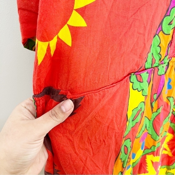 Rhode Red Boho Print Jumpsuit Casual Size Medium - Picture 8 of 10
